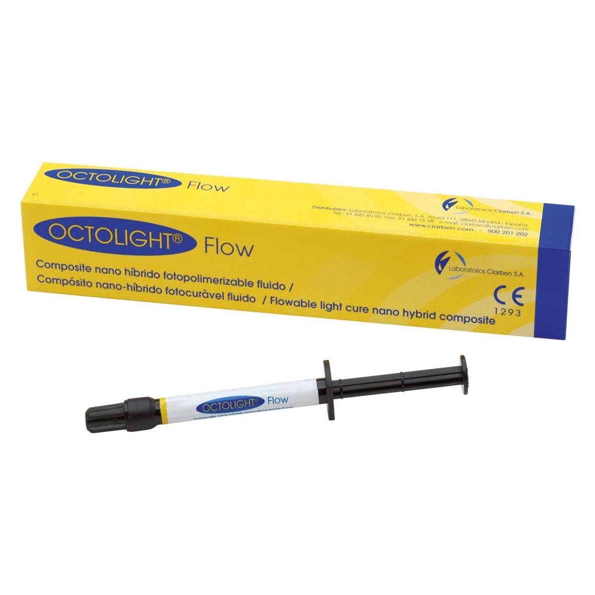 COMPOSITE NANOHÍBRIDO OCTOLIGHT FLOW JERINGA A2 2G. - CLARBEN