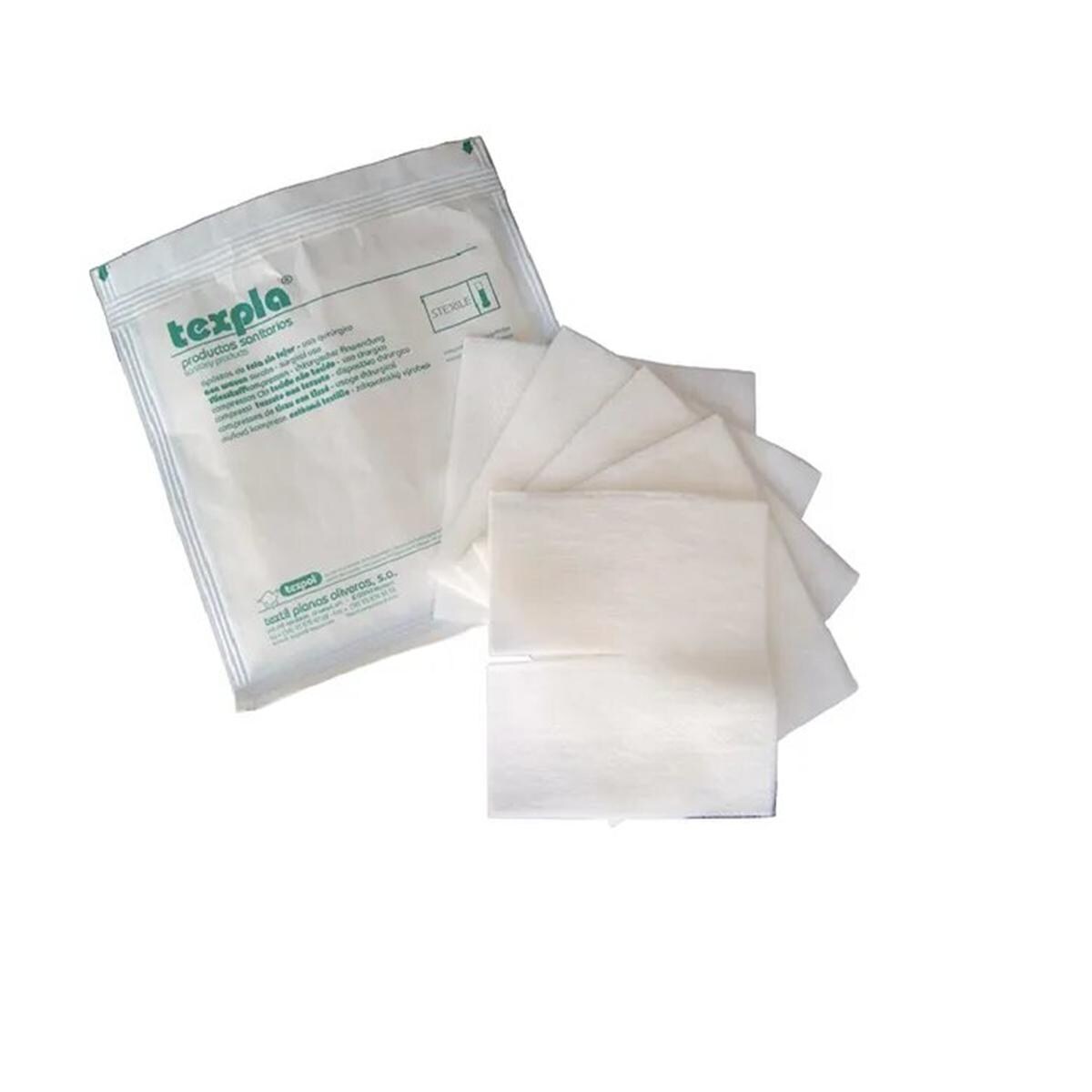 COMPRESA DE GASA NO ESTÉRIL 45X45 17 HILOS 1200 U.