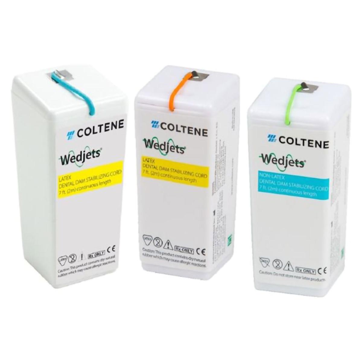 CORDON WEDJETS SIN LATEX GRUESO AZUL 2M - HYGENIC