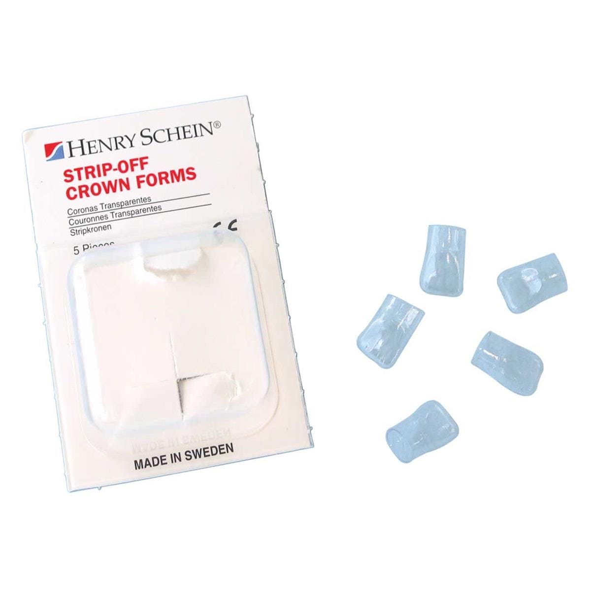 CORONA ACETATO 163 PREMOLAR MOLAR SUP. INF. 5U - HENRY SCHEIN