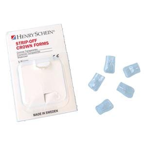 CORONA ACETATO 163 PREMOLAR MOLAR SUP. INF. 5U - HENRY SCHEIN