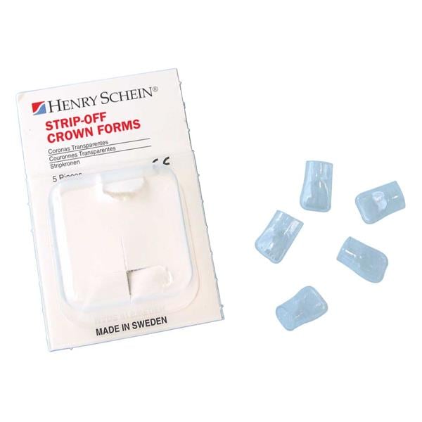 CORONA ACETATO 163 PREMOLAR MOLAR SUP. INF. 5U - HENRY SCHEIN