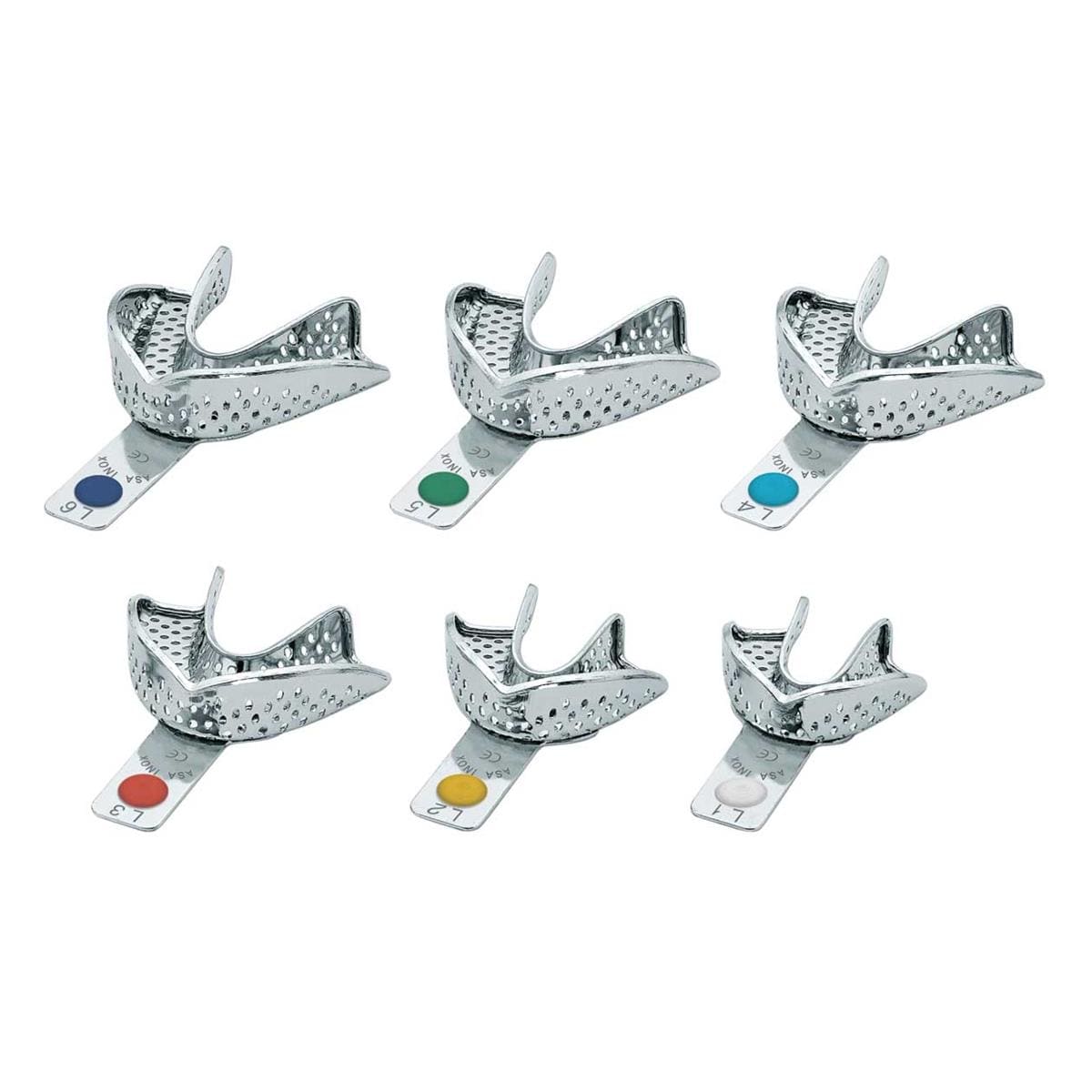 CUBETA ACERO INOXIDABLE PERFORADA L4 MEDIANA 1U - ASA