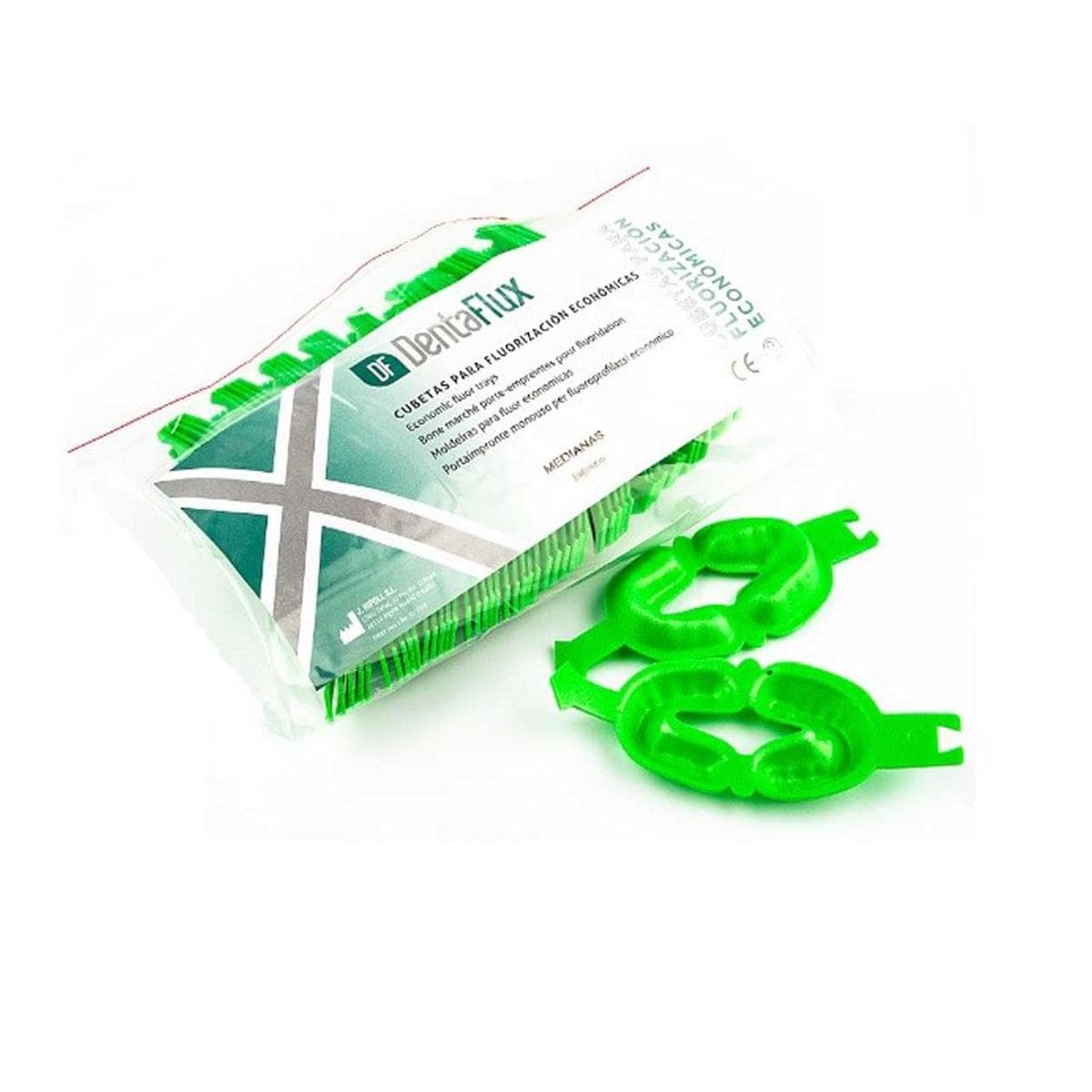 CUBETA DOBLE GRANDE ECO FLUOR 50U - DENTAFLUX