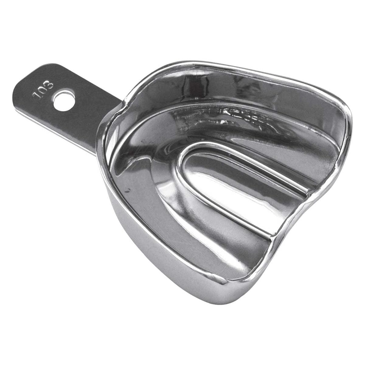 CUBETA INDIVIDUAL ACERO NO PERFORADA SUPERIOR MEDIANA 1U - HENRY SCHEIN