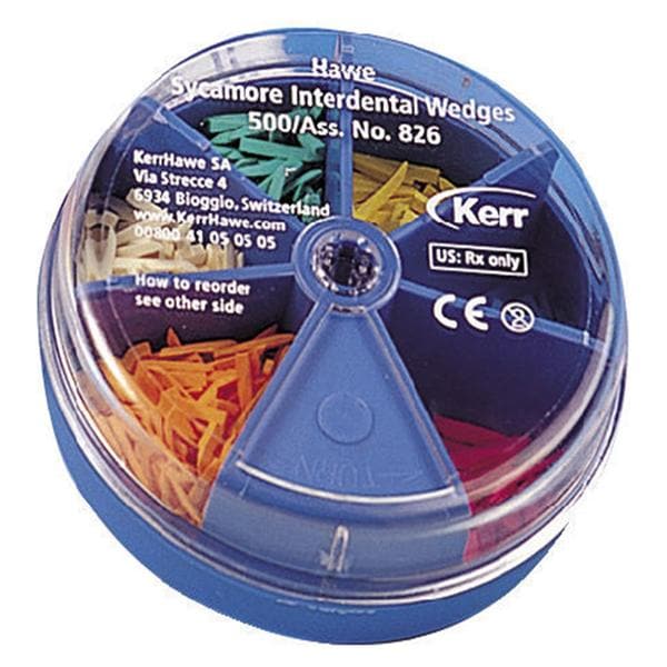 CUÑAS DE MADERA KIT SURTIDO 826 500U - KERR HAWE