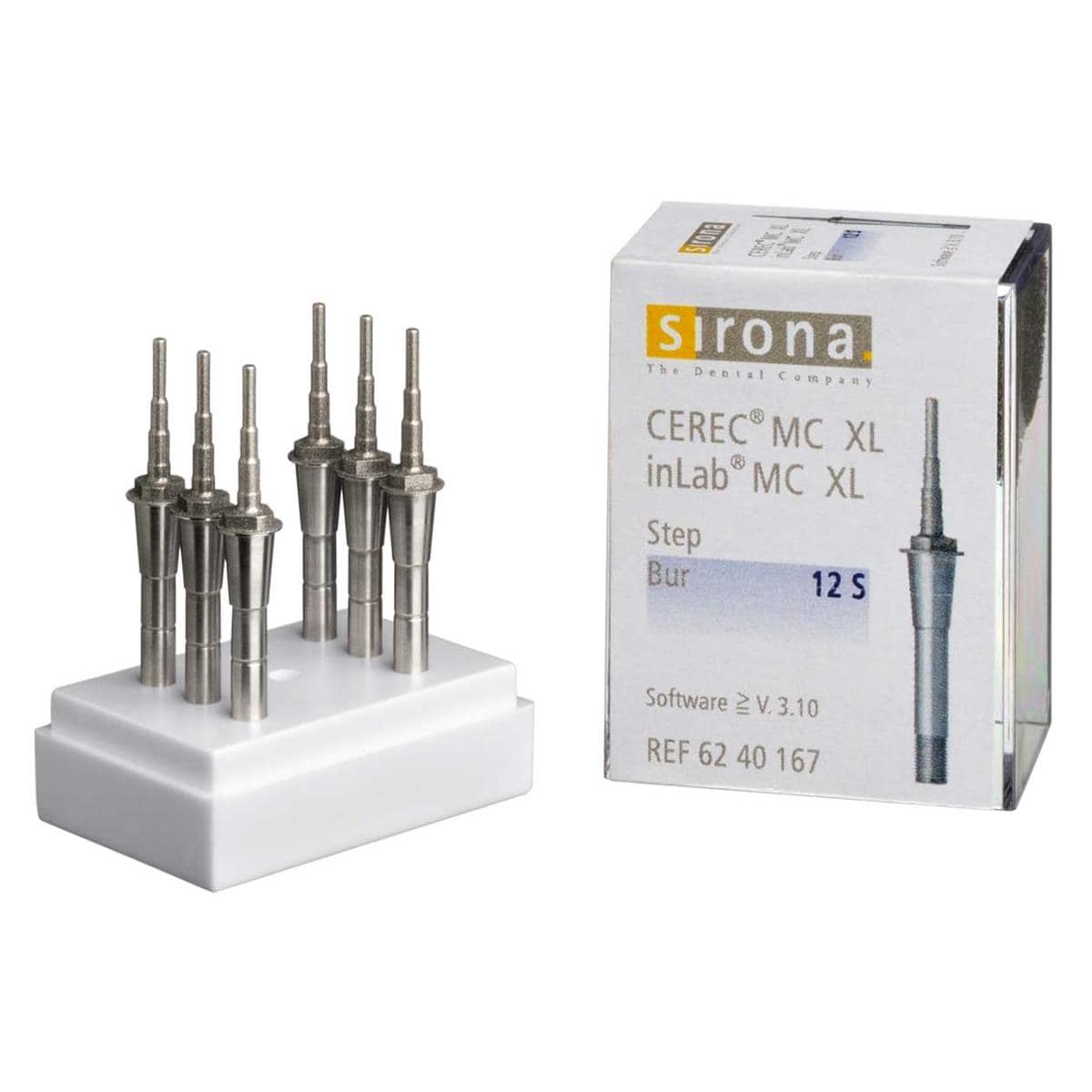 CYLINDER POINTED BUR 12S 6U - SIRONA