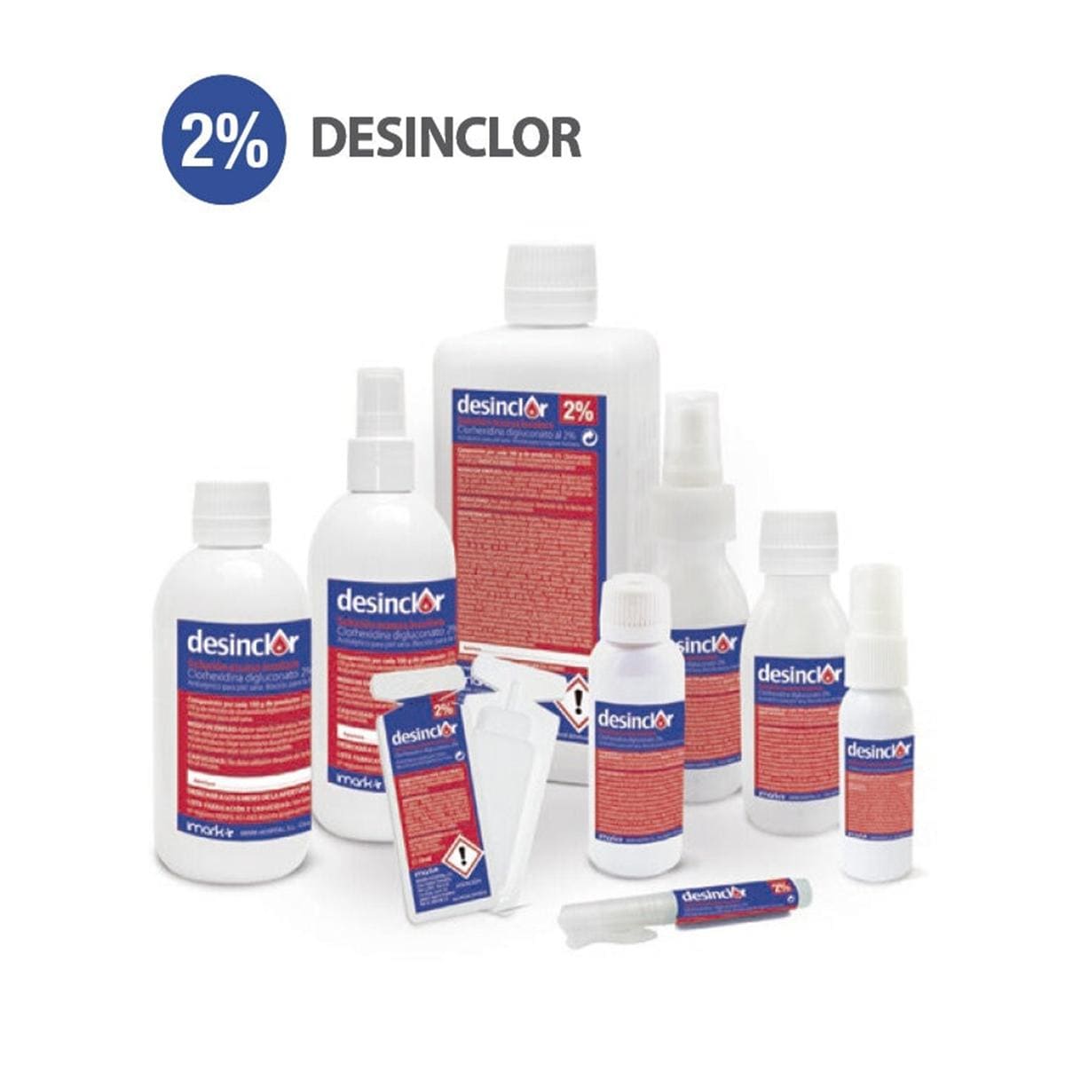 DESINCLOR 2% ACUOSO MONODOSIS 10 ML