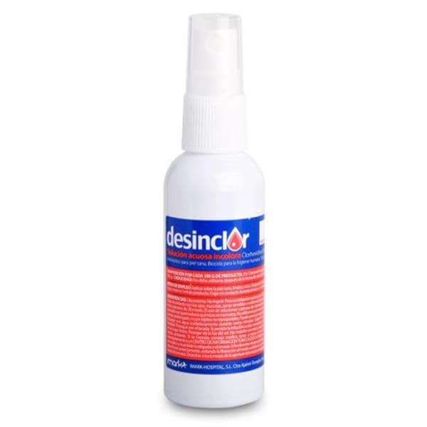 DESINCLOR 2% SOLUCIÓN ACUOSA INCOLORA SPRAY 50ML