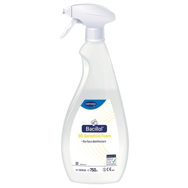 DESINFECTANTE DE SUPERFICIES EN ESPUMA BACILLOL 30 SENSITIVE FOAM 750 ML.