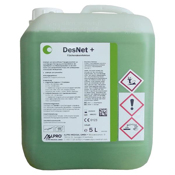 DESINFECTANTE SUPERFICIES DESNET 5L - ALPRO
