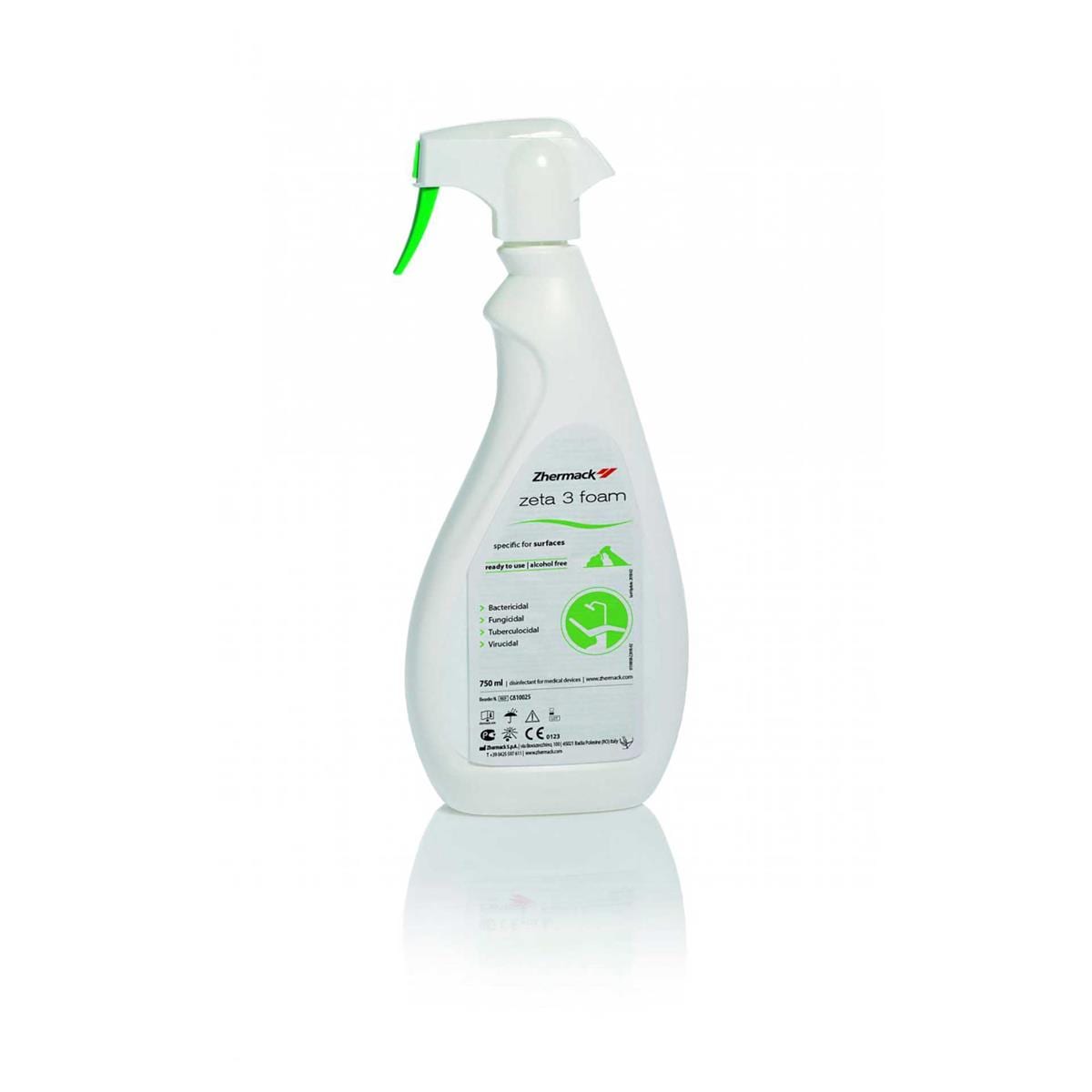 DESINFECTANTE ZETA 3 FOAM. 750ML - ZHERMACK