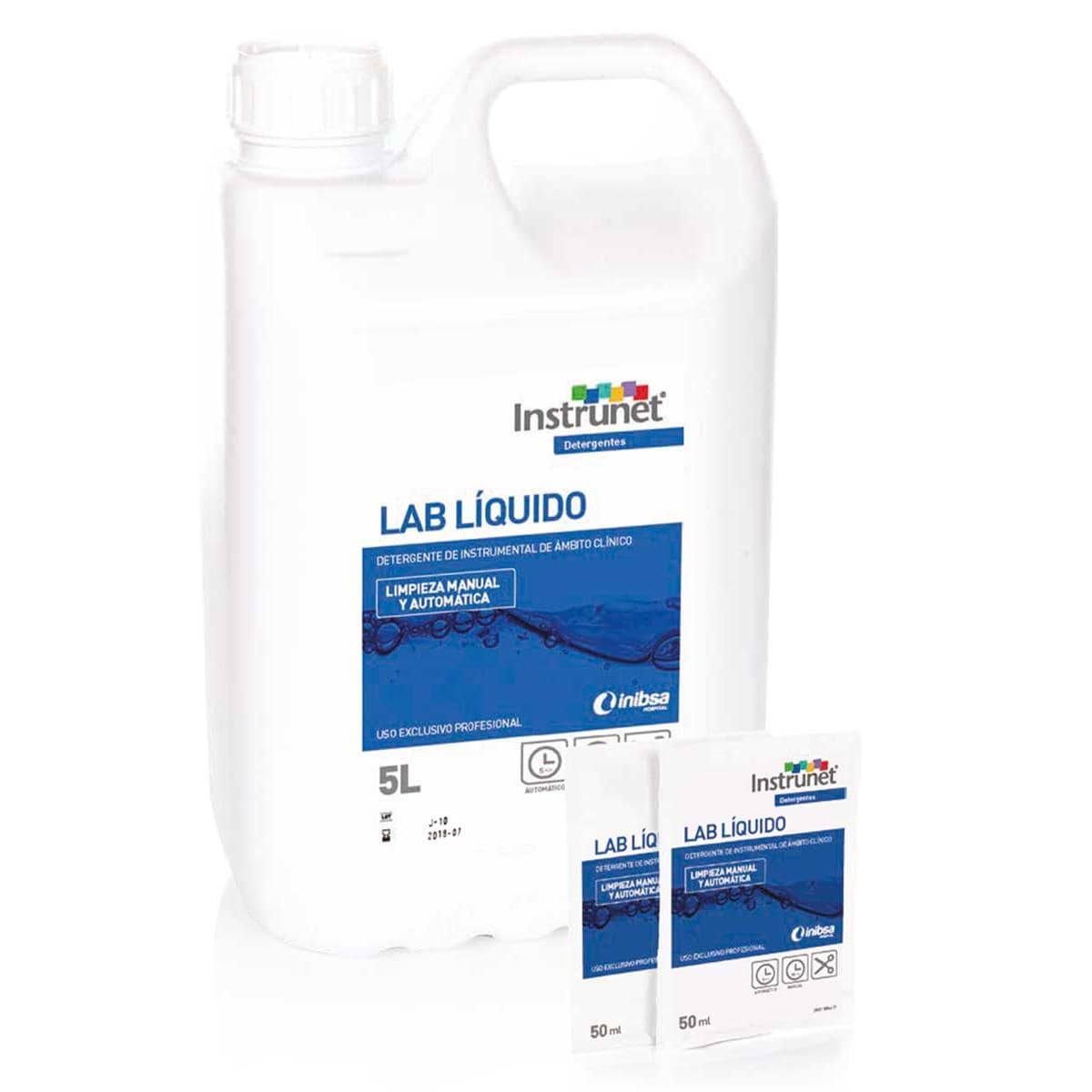 DETERGENTE LÍQUIDO INSTRUMENTAL LAB LÍQUIDO INSTRUNET - 50 ML