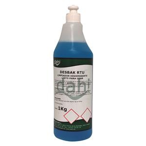 DETERGENTE SUPERFICIES RTU DESBAK AZUL 1L - BASIC