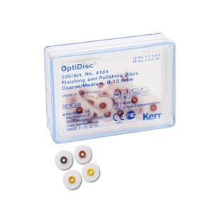 DISCOS DE PULIDO OPTIDISC REPUESTOS EXTRA GRUESO 12.6MM 80U - KERR HAWE