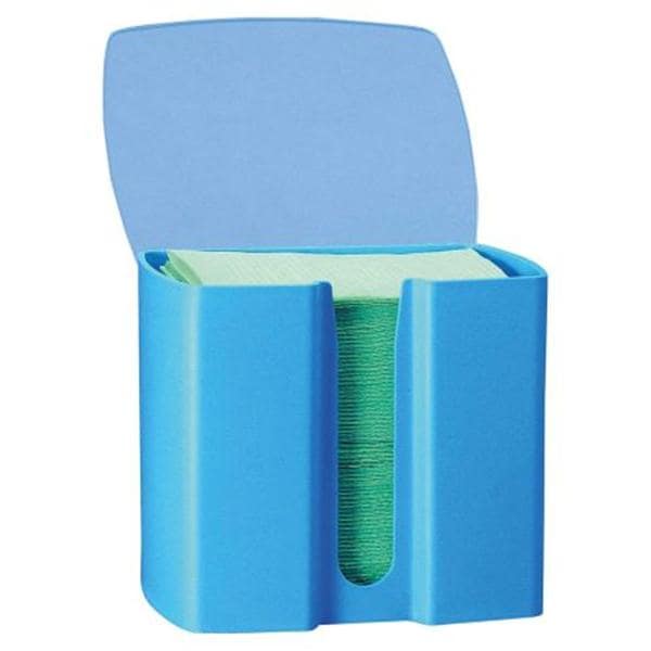 DISPENSADOR SERVILLETAS LARIDENT AZUL TRANSP. - LARIDENT