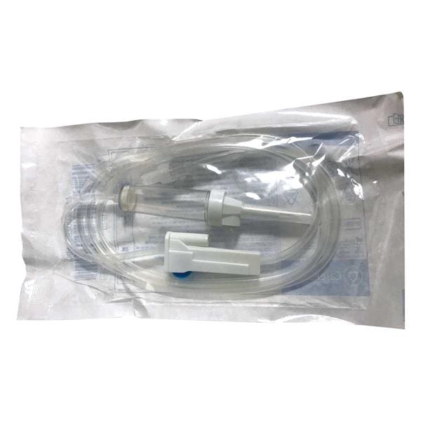 EQUIPO DE INFUSIÓN DE SUERO LUER LOCK 20 GOTAS/ML 1U