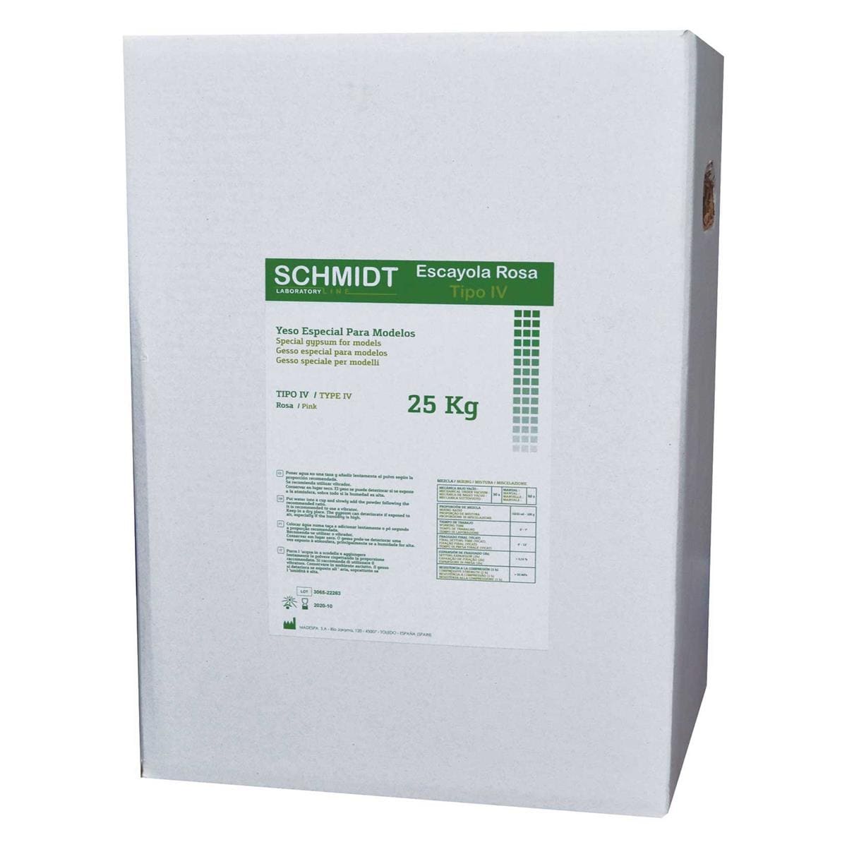 ESCAYOLA SCHMIDT LINE AZUL TIPO III 25 KG - SCHMIDT LINE