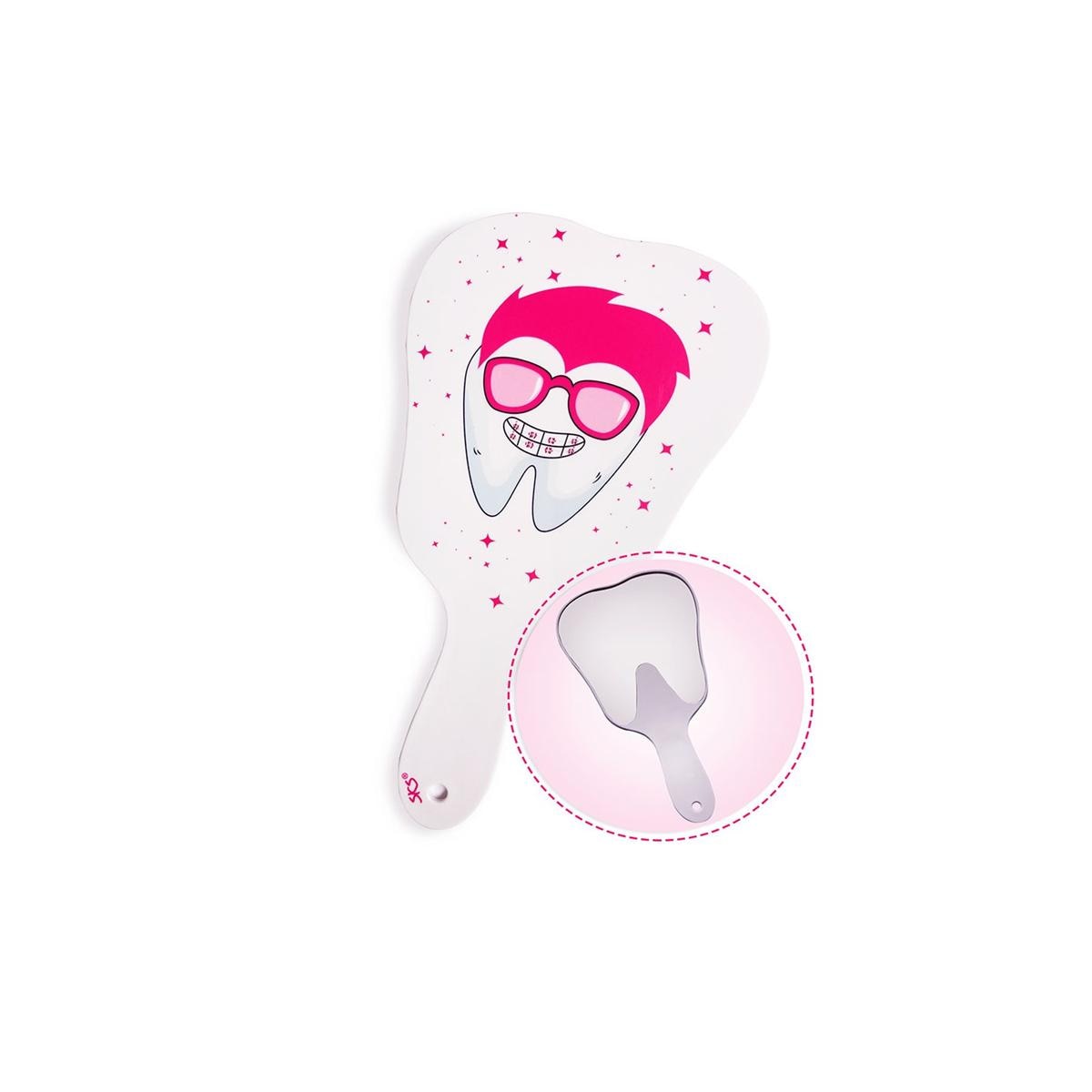 ESPEJO DENTAL DE MANO KIKE TOYS ROSA ORTO - SKS