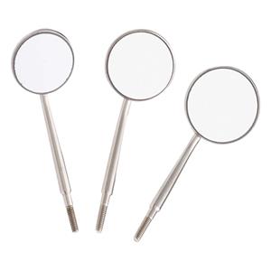 ESPEJOS DENTALES ROSCA ACERO INOXIDABLE SIMPLE #0 1U - ZIRC