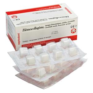 HEMOCOLLAGENE 24 ESPONJAS HEMOSTÁTICAS - SEPTODONT