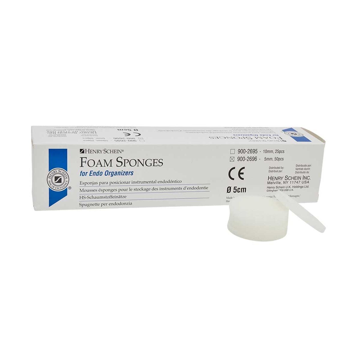ESPONJAS STAND DE ENDODONCIA 1CM 25U - HENRY SCHEIN