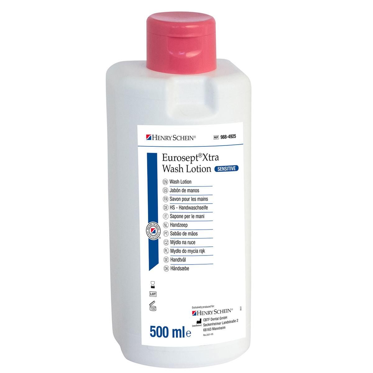 EUROSEPT XTRA LOCION DE LAVADO SENSITIVE 500ML HS