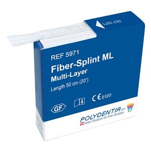 FIBER SPLINT ML ROLLO 4MM.X50CM. - POLYDENTIA