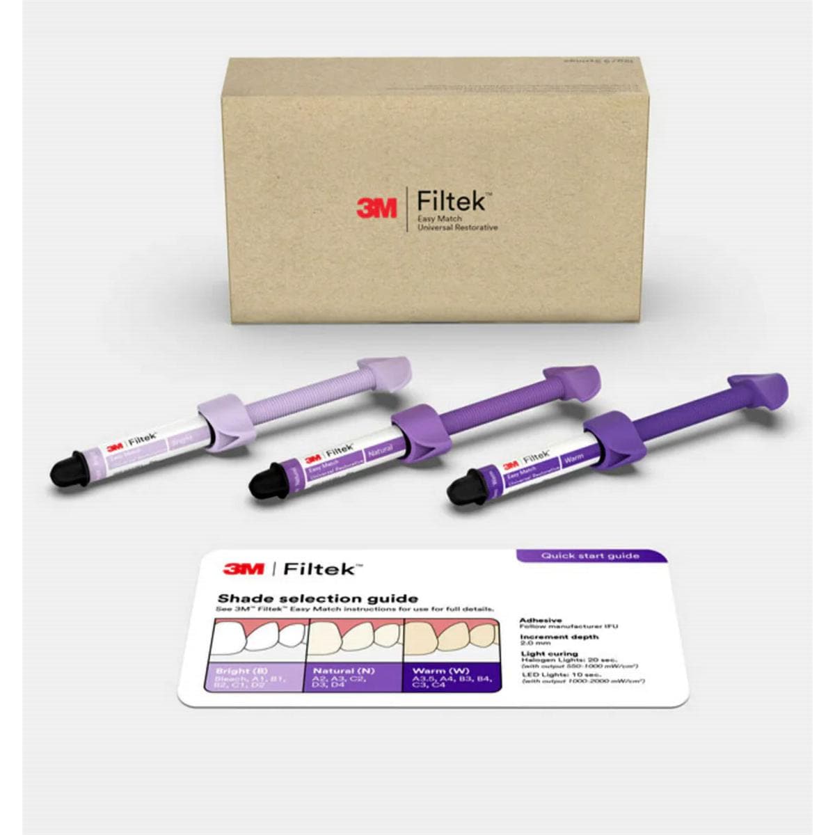 FILTEK EASY MATCH KIT INTRO B-N-W JER 3X4G - 3M
