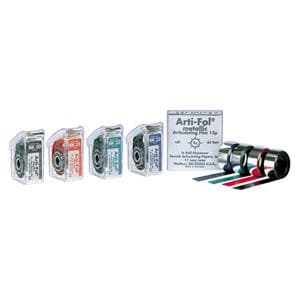 PAPEL ARTICULAR SHIMSTOCK METÁLICO 20M ROJO BK31 - DR.JEAN BAUSCH