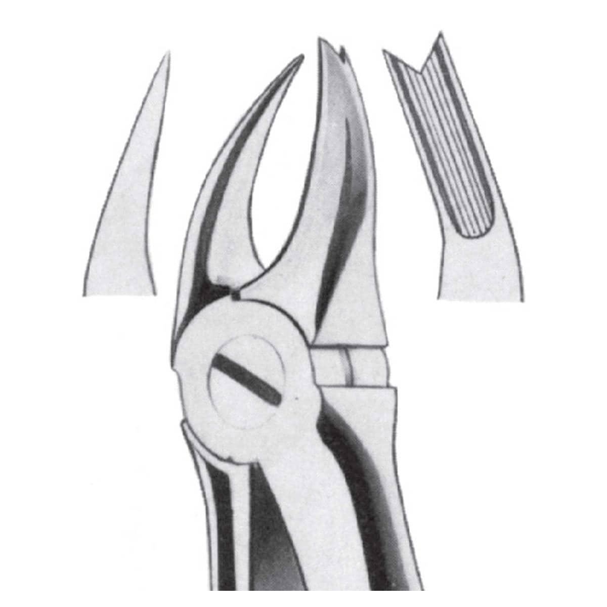 FÓRCEPS MOLAR SUPERIOR IZQUIERDO 90 1U - CARL MARTIN