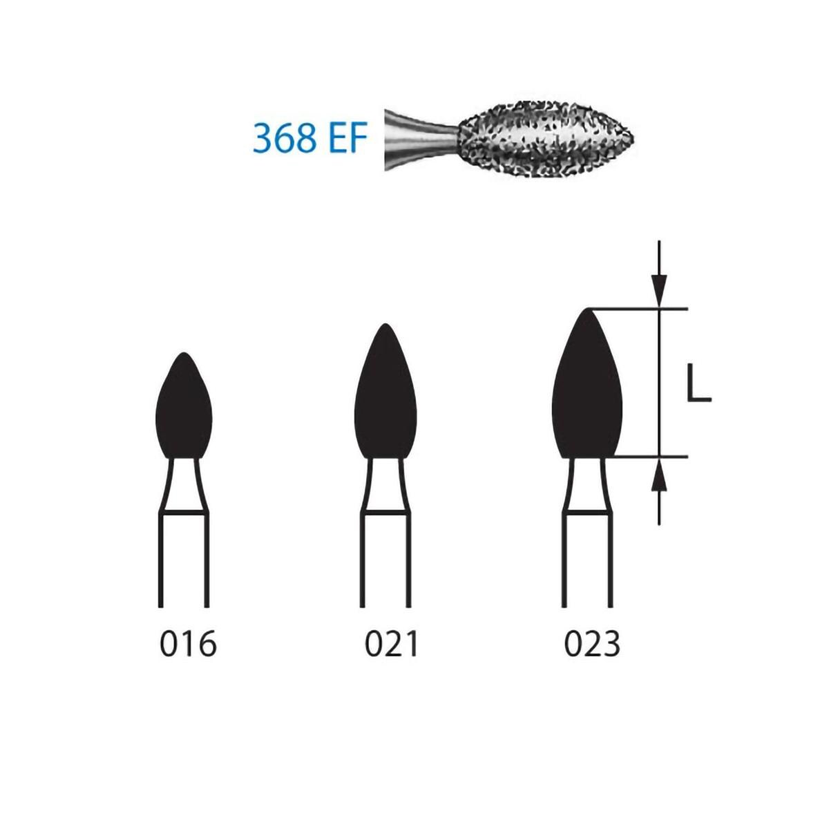 FRESA DIAMANTE FG 368 EF 314 021 5U - KOMET