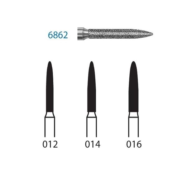 FRESA DIAMANTE 6862 G 314 014 CLIN 5U - KOMET