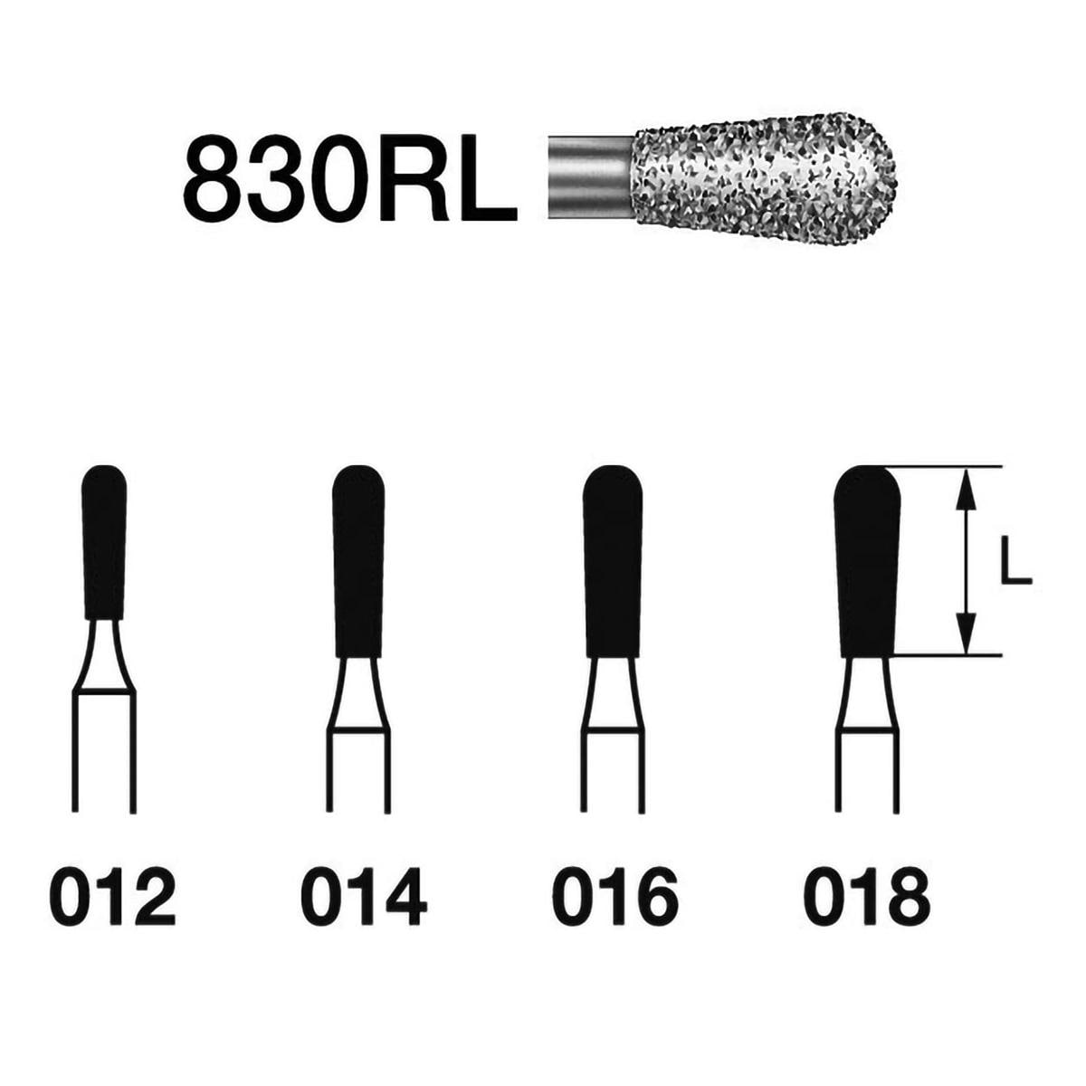 FRESA DIAMANTE 830RL 314 018 5U - KOMET