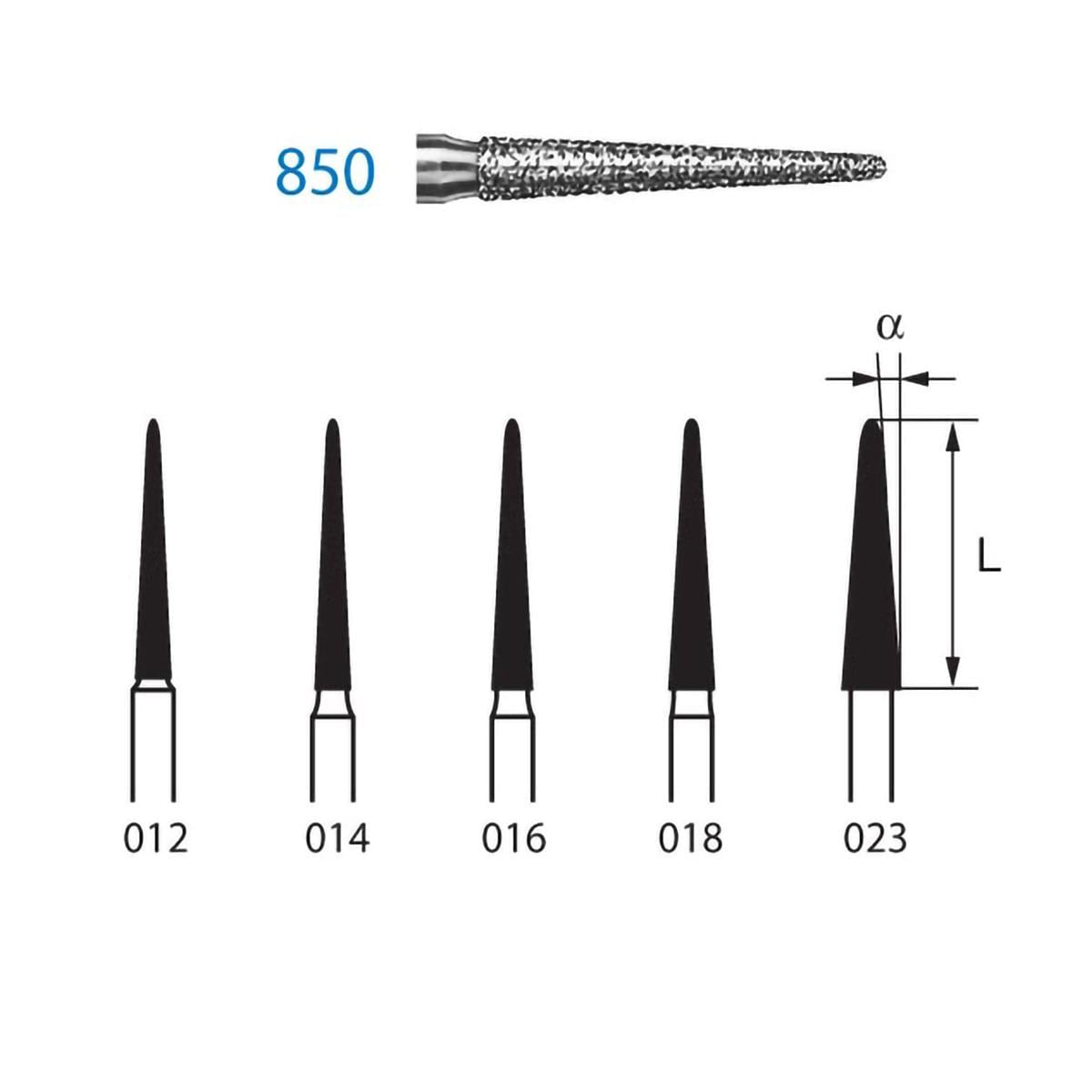 FRESA DIAMANTE FG 850 M 314 014 5U - KOMET