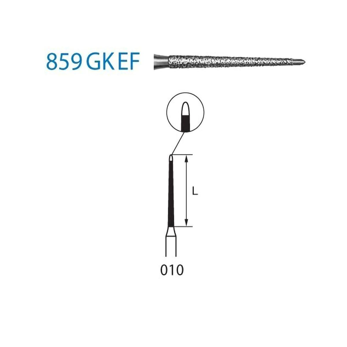 FRESA DIAMANTE 859GK EF 314 010 5U - KOMET