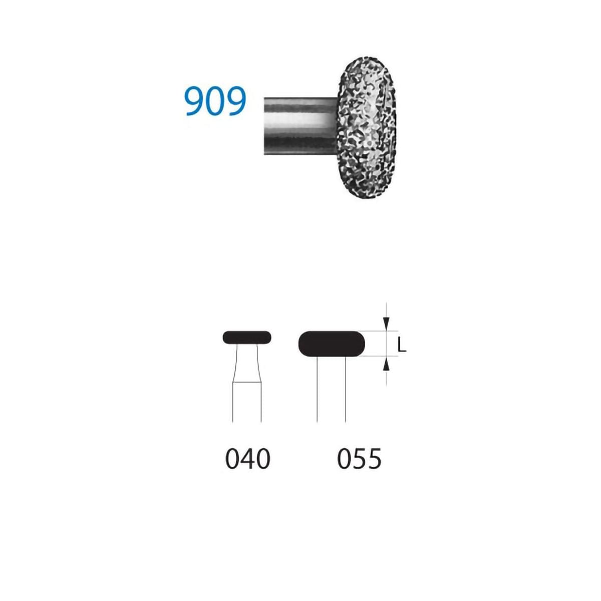 FRESA DIAMANTE FG 909 M 314 040 5U - KOMET