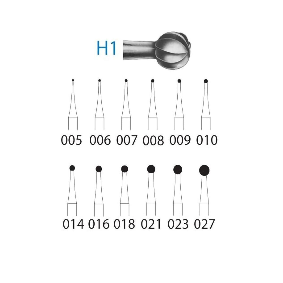FRESA TUNGSTENO CA H1 204 012 5U - KOMET