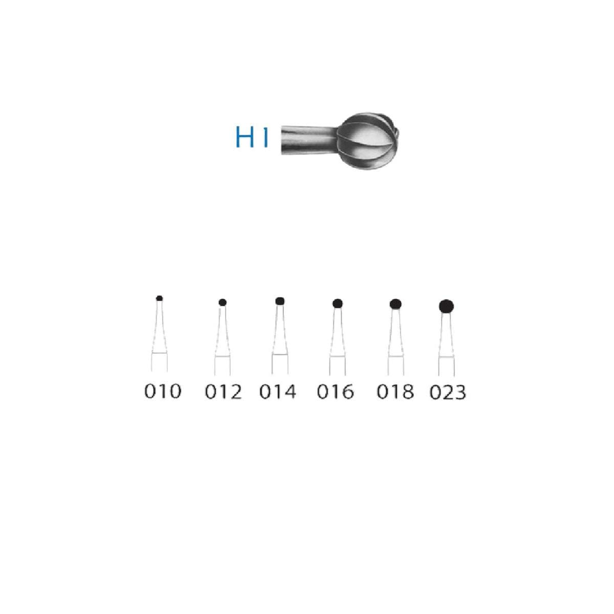FRESA TUNGSTENO FG X-LARGO H1 316 010 5U - KOMET