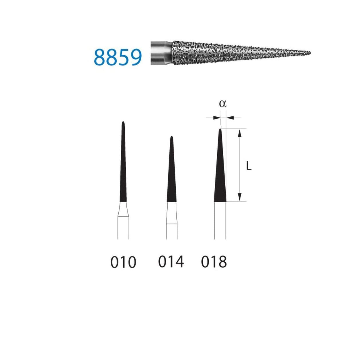 FRESAS DIAMANTE FG 8859 F 314 014 5U - KOMET