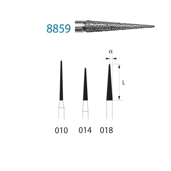 FRESA DIAMANTE FG 8859 F 314 010 5U - KOMET