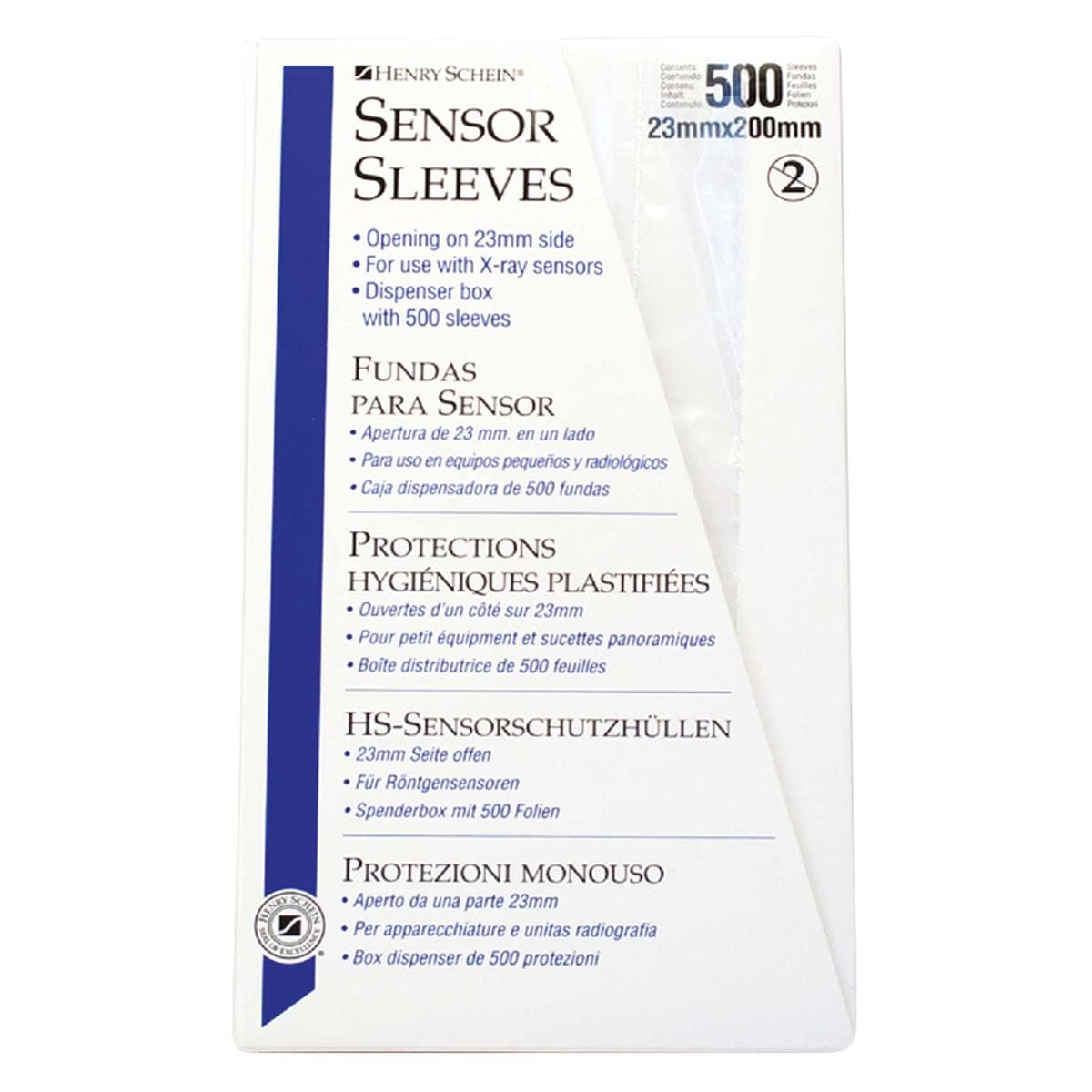 FUNDAS SENSORES / CAPTADOR RVGES DIGITALES 27X200MM 500U - HS