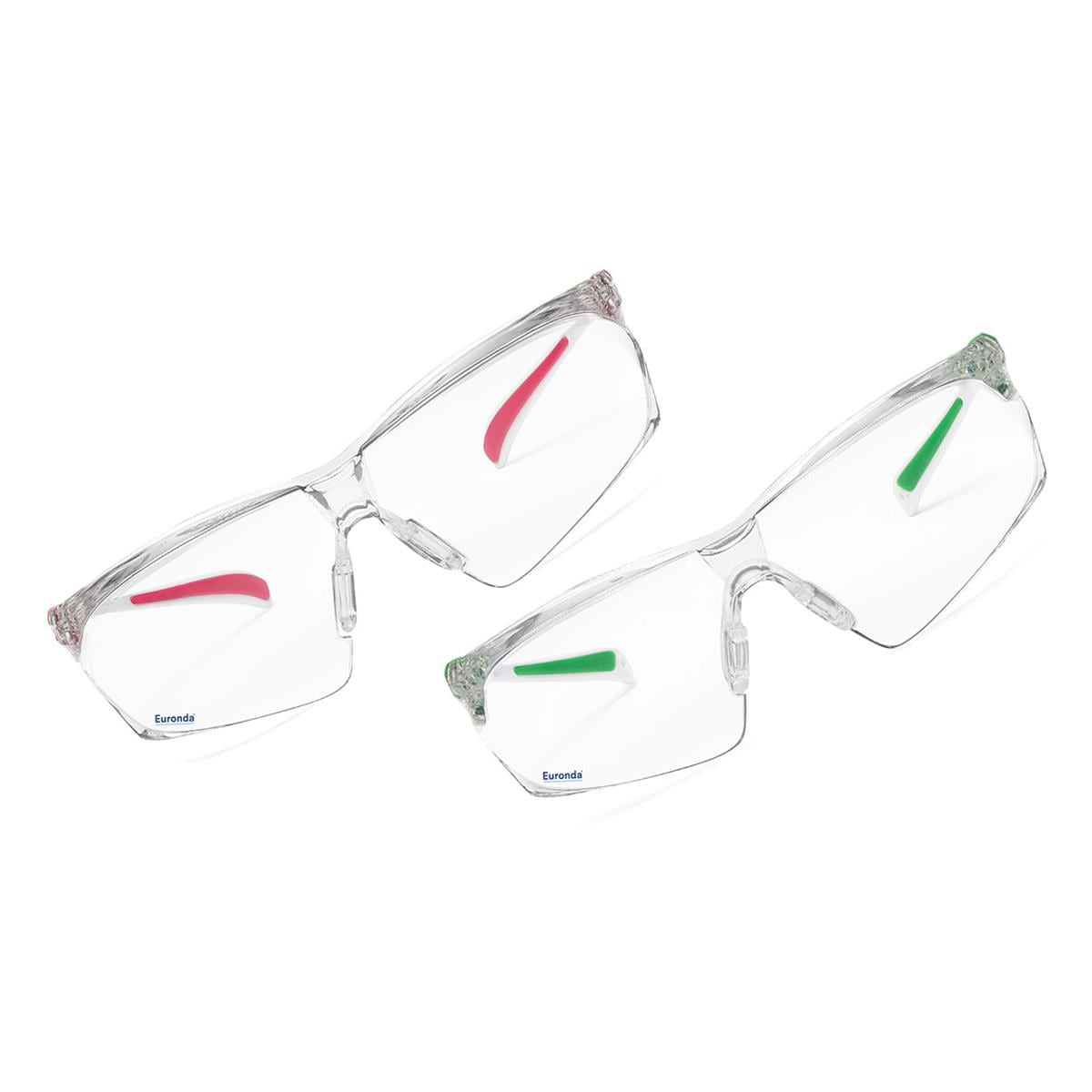 GAFAS PROTECTORAS MONOART FIT UP VERDE 1U - EURONDA