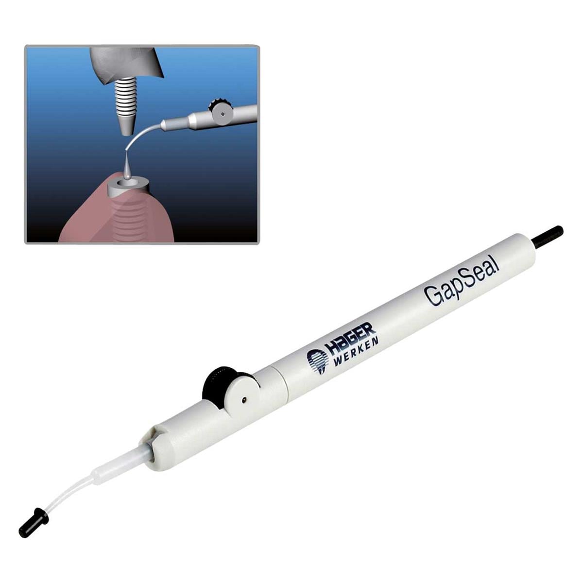 GAPSEAL SET APLICADOR + 10 AMPOLLAS X 0.6 ML - HAGER & WERKEN