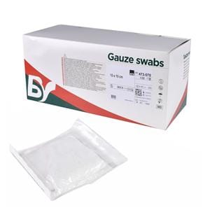 GASA ALGODON ESTERIL 10X10 CM 40 SOBRES 5U BV