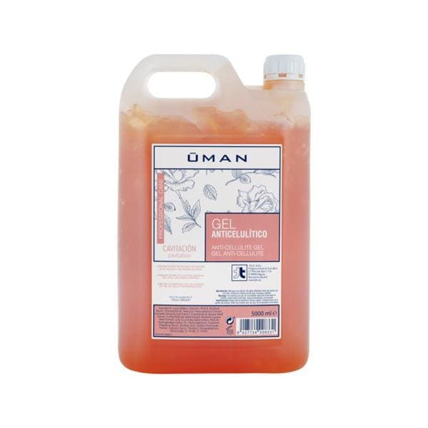 GEL ANTICELULÍTICO PARA CAVITACIÓN CON BOMBA 5L UMAN