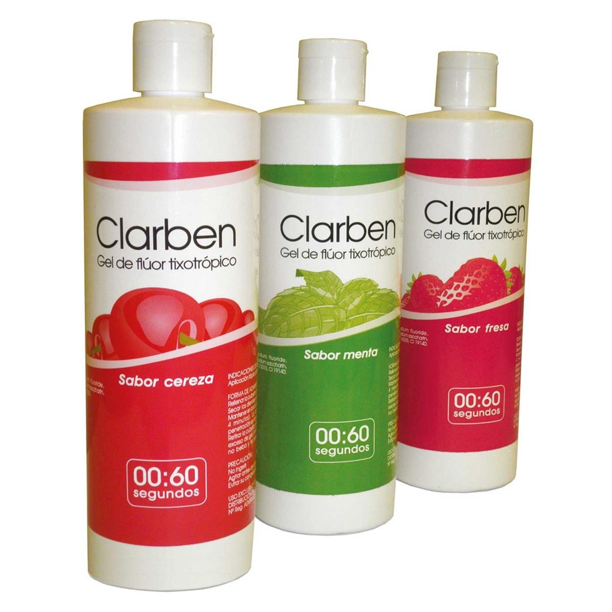 GEL DE FLÚOR SABOR MENTA 500ML - CLARBEN