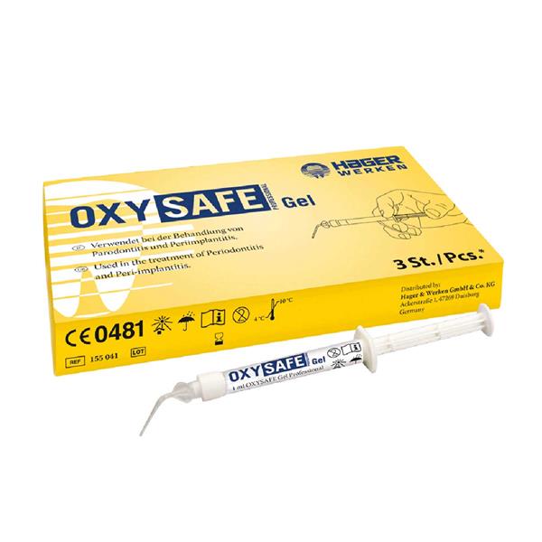 GEL OXIGENO OXYSAFE GEL 3 JERX1ML - HAGER WERKEN