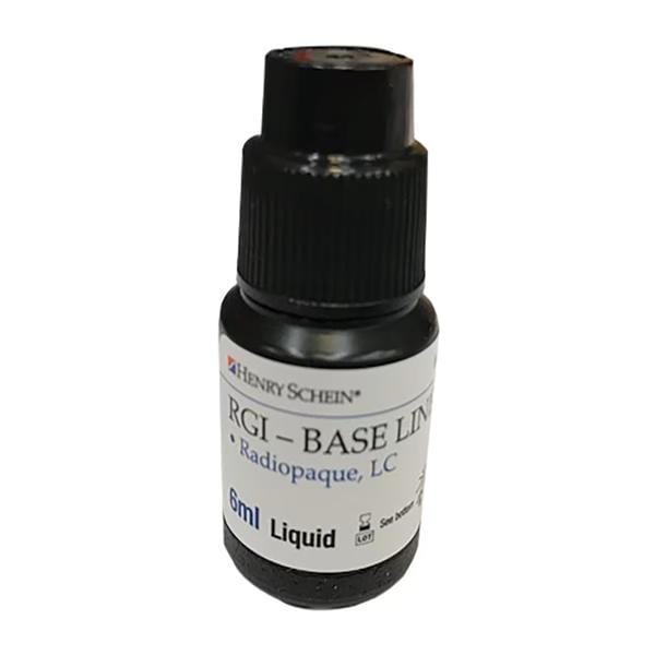 BASE CAVITARIA GLASS IONOMER BASE-LINER LIQUIDO 6ML - HENRY SCHEIN
