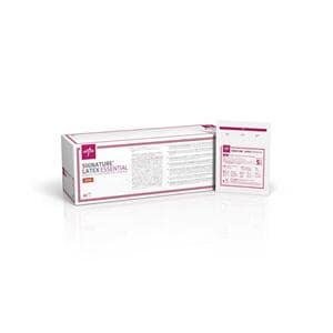 GUANTE LATEX ESTÉRIL ESSENTIAL SP T. 8 50P.- MEDLINE